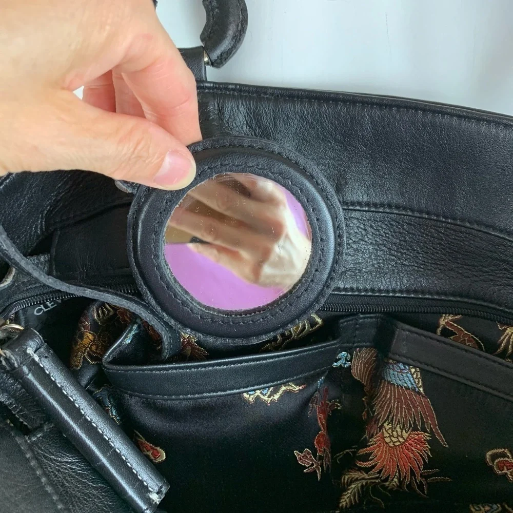 Clever Carriage Company Leather Purse